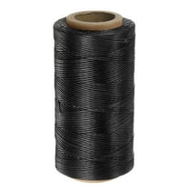 Uxcell Upholstery Sewing Thread 284 Yards 260m Polyester String, Black