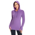 thumbnail image 3 of BASSDASH Women’s UPF 50+ Hiking Fishing Hoodie UV Shirt Long Sleeve Outdoor Activewear Breathable Lightweight Stretch, 3 of 10