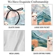thumbnail image 4 of luoweisi Men's Beach Shorts Quick Dry Swim Trunks with Mesh Lining Alpaca M, 4 of 5
