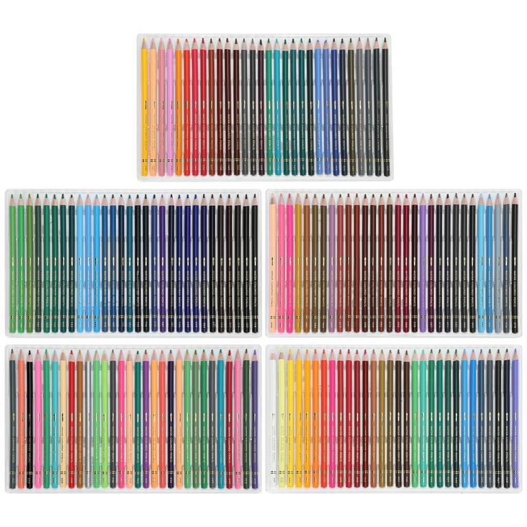 Cergrey Colored Pencil,150Pcs Colored Pencil Multicolor Water‑Soluble Hand  Painted Design Artists Painting Tools,Water-Soluble Colored Pencil