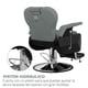 thumbnail image 5 of Sillón Barbero Onof  BC-001 Hidráulico Silla Estética Color Gris Oscuro, 5 of 5