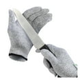 thumbnail image 2 of Guante de alambre metálico resistente a cortes, nivel 5, resistente a puñaladas, para cocina, carnicero, para abrir ostras, pescado, jardinería, trabajo en la cocina, resistente al desgaste., 2 of 7