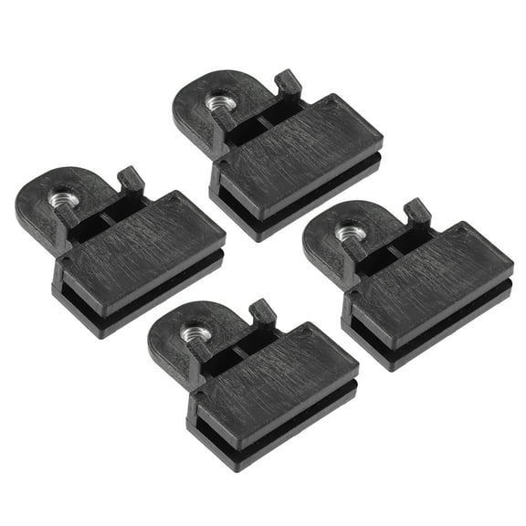 Unique Bargains 4 Pcs Car Window Door Glass Channel Retainer Clip 1.93"x1.57"x0.75" Glass Regulator Holder Sash Clip