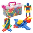 thumbnail image 1 of Bloques de construcción de cohete DIY para niños y niñas, juguetes educativos, regalo de cumpleaños y Navidad, 1 of 3
