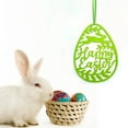 thumbnail image 4 of Wovilon Pendant Easter Hanging Eggs Door Decorations Happy Easter Ornaments Favors Supplie, 4 of 7