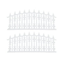 LEORX Patio Decor Fence Model Simple and Elegant 1 Set