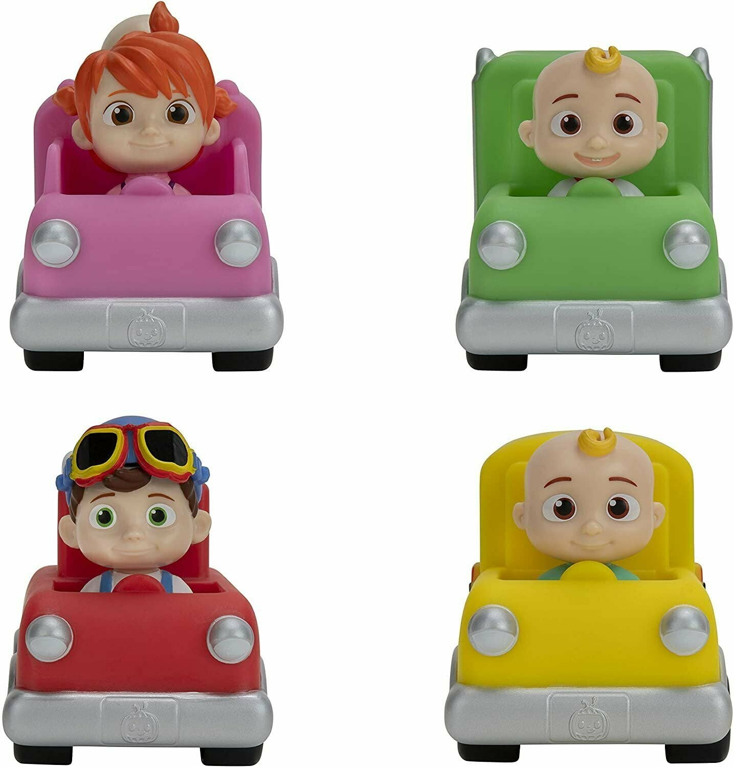 Jazwares Cocomelon TomTom Mini Figure Rouge Camion de Pompier Véhicule Jouet Voiture