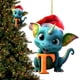 thumbnail image 5 of Colgantes Dragón Navidad Letra Acrílica en Forma T para Navidad Y Coche, 5 of 9