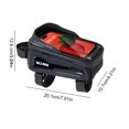 thumbnail image 2 of Bolsa para teléfono de bicicleta de 1L Bolsa impermeable para montaje en teléfono para bicicleta EVA para teléfonos inteligentes de 47 a 68 pulgadas, 2 of 9