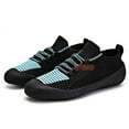 thumbnail image 4 of Mostsola Barefoot Shoes Women Men Lace up Walking Shoes Comfort Knit Wide Low Top Sneakers, 4 of 9