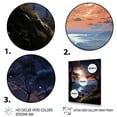 thumbnail image 3 of Designart "Star Gazing Space Asteroids I" Astrology Floater Framed Wall Decor, 3 of 7