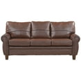 thumbnail image 1 of Clearance! Orisfur. Mid-Century Sofa PU Leather Upholstered Couch Furniture for Home or Office (sofa), 1 of 9