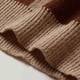 thumbnail image 2 of Ceisia Men's Abstract Jacquard Crew Neck Sweater for Retro Streetwear & Casual Wear Khaki XXL Gifts, 2 of 4