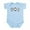 Sky Blue, variant on CafePress - Peace Love Mozart Infant Bodysuit - Baby Light Bodysuit, Size Newborn - 24 Months
