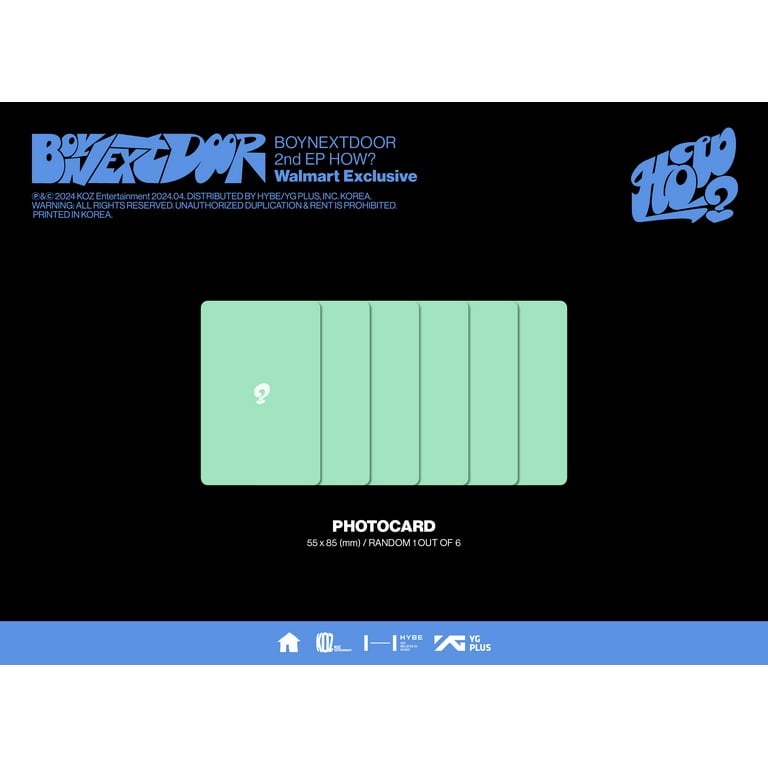 Boynextdoor - HOW? (Wind Ver.) (Walmart Exclusive) - Music