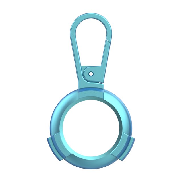 Para AirTag-Armor Cover Strap Funda de metal Anti-perdida Ubicación GPS Tracker-Protector