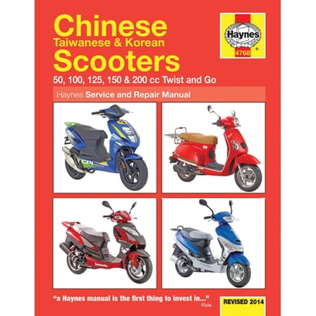 Pre-Owned Chinese Taiwanese & Korean Scooters Revised 2014: 50, 100, 125, 150 & 200 CC Twist and Go (Paperback) 0857336460 9780857336460