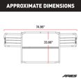 thumbnail image 2 of ARIES 2068-2 1-1/2-Inch Polished Stainless Steel Grille Guard, No-Drill, Select Toyota Tacoma, 2 of 8