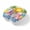 Multicolor, variant on Neck Pillow Ergonomic Memory Foam U Shaped Pillows,Minimalist Navy Blue Red Stripe Soft Portable Neck Head Support Cushion Pillow for Travel Airplane Car Office Use,Independence Day Contrast Line