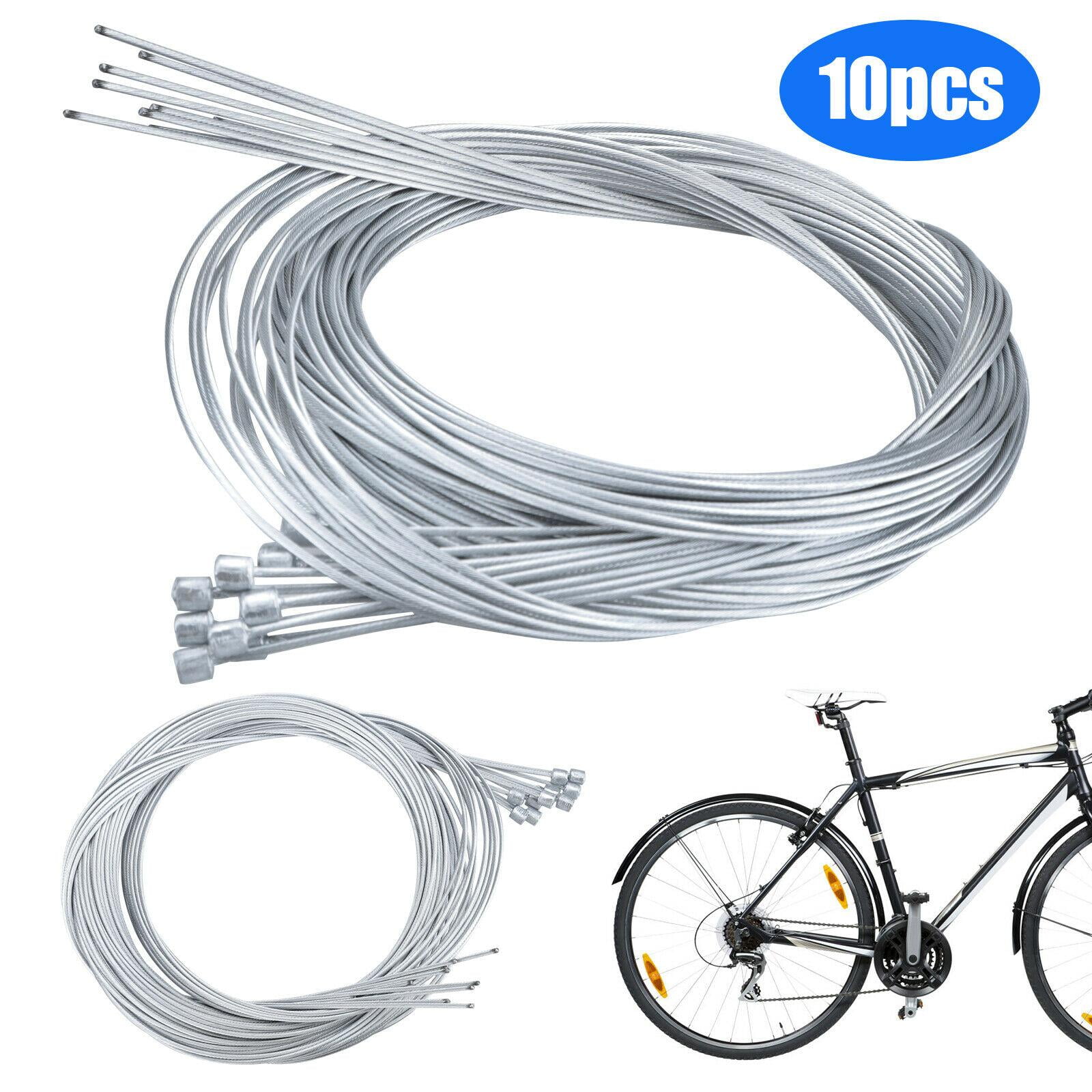 Câble De Frein Vélo Universel – Acier Inox + Gaine Caoutchouc Robuste – Compatible VTT, Vélo Route & Ville
