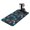 White-906, variant on Hawaiian Floral Jungle Leaf Kitchen Mat, Absorbent and Reusable Coffee Pad, Non-Slip Under Appliance Mat with Tropical Design