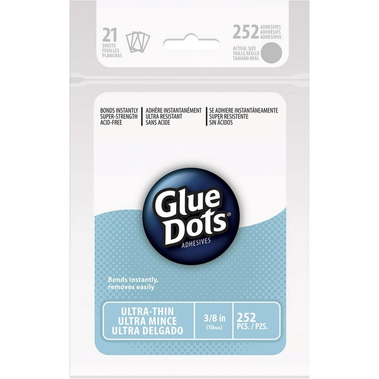 Ad Tech Removeable Glue Dots 3 Pkg Clear .375