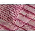 thumbnail image 4 of Ambesonne Coral Quilted Bedspread Set 3 Pcs, Old Brick Wall Facade, Queen Size, Pink Magenta, 4 of 5