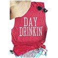 thumbnail image 3 of Camiseta sin mangas con carácter transparente para mujer, cuello redondo, sin mangas, cómoda para viajes de cita, 3 of 5