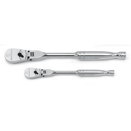 Gearwrench KDT-81216F 2pc Full Polish Flex Ratchet Set