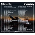 thumbnail image 3 of Rexka 2 Juegos De Botones Delanteros Superiores E Inferiores Para Cinturón De Seguridad Para Bmw Mini 72111950829 72111917406, 3 of 5