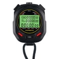 thumbnail image 1 of GLFILL Stopwatch Timer Lap Split Digital Alarm Large Display 3-Way 10/30/60/100 Memory YS-1060, 1 of 9