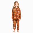 thumbnail image 2 of Futezty Unisex Toddler Halloween Pajamas Boy Cute Soft Cotton Sleepwear Pjs Sets Kids 2 Piece Long Sleeve Jammies for Girls 2T-9T, 2 of 7