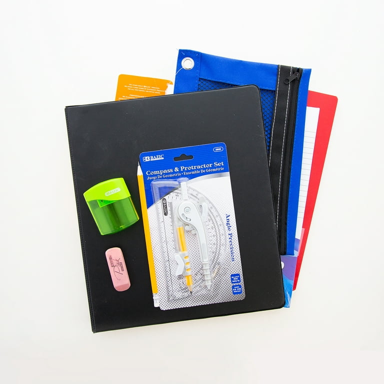  School Supply Bundle Pack for High School, Middle