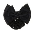 thumbnail image 1 of Cubierta De Bollos Para Mujer Net Snood Bowknot Decoración Barrette Pelo Net Jewelry Sunnimix Redecilla para el cabello, 1 of 7