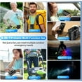 thumbnail image 5 of 20000RPM Motor Outdoor Cooling Fan Battery Operated Fan 20000mAh Battery Is black 10000mah, 5 of 9
