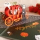 thumbnail image 2 of Tarjeta de mensaje 3D para decoración de fiestas, diseño plegable para Halloween, tarjeta de felicitación de calabaza, tarjetas de Halloween, 1 unidad, 2 of 4