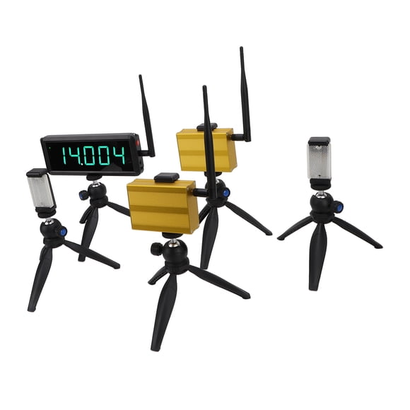 Sprint Race Timer, Auto Reset Timer Battery Powered for Racing Training