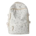 thumbnail image 6 of Large Capacity Lightweight Teen Backpack, Cute Casual Daypack With Padded Straps, Trendy Bookbag For High School College And Travel, Light Pink, 6 of 8