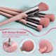 thumbnail image 4 of 16Pcs ULTRA SOFT Labeled Pro Makeup Brushes Set with Foundations Powder Blush Concealer Blending Eyeshadow Contour Brush (16Pcs Elegant Pink), 4 of 4