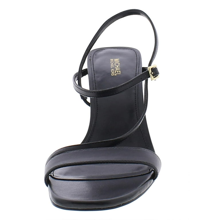 Tasha embellished leather and logo sandal new arrivals