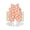 Orange, variant on xiaxaixu Toddler Girl Summer Jumpsuit Overalls, Sleeveless Floral Print Tassel Romper Bell-Bottoms
