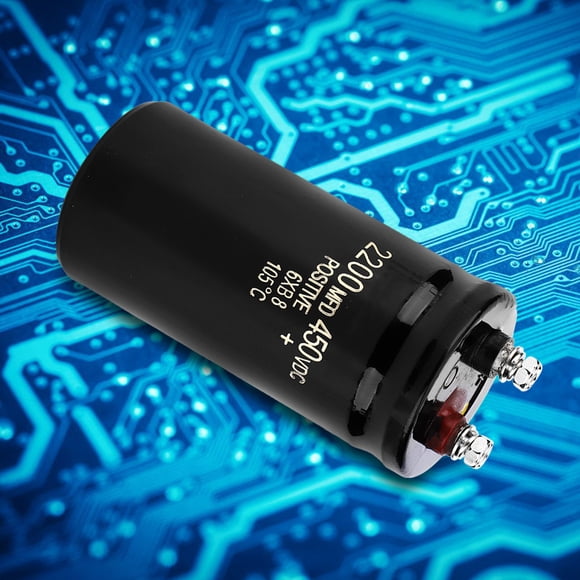 Capacitor Bolt Pin Electrolytic Capacitor 450V 2200uf Aluminium Electrolysis Dielectric Capacitor