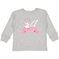 thumbnail image 3 of Inktastic I'm Four Cute Unicorn 4th Birthday Boys or Girls Long Sleeve Toddler T-Shirt, 3 of 5
