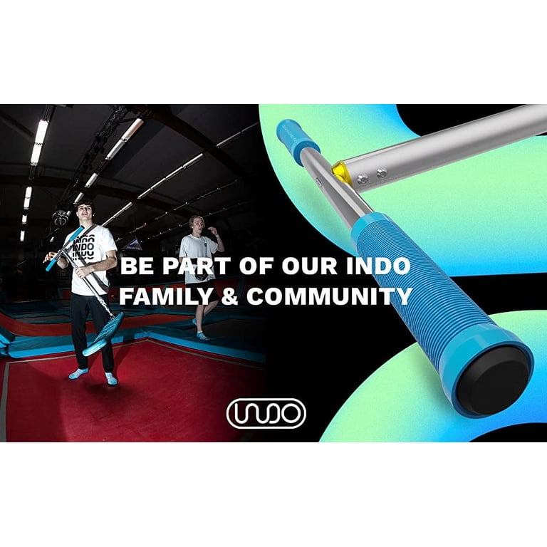 Scooter Acrobatico Indo Trick &ndash; Ruote 670mm &ndash; Altezza Rider 150-170cm &ndash; Nuovo Boxato &ndash; Nero