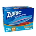 thumbnail image 3 of Ziploc Easy Open Tabs Freezer Quart Bags (216 ct.), 3 of 7