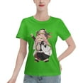 thumbnail image 1 of Women's Basic Short Sleeve T-Shirt Demon Slayer: Koiju and Nidouzi, 1 of 6