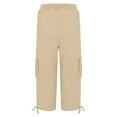 thumbnail image 6 of Women's Casual Pants Women Lightweight Hiking Pants Casual Pants With Pockets Travel Pant,Beige Women's Casual Pants XL, 6 of 8