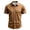 Brown-A-80611aa, variant on S-4XL Mens Button Up Shirts Short Sleeve Collared V Neck Mens Dress Shirt Summer Business Casual Red Mens Shirts Casual