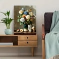 thumbnail image 5 of Beige Hydrangea Botanical Impressionist Canvas Living Room Modern Neutral Floral Wall Decor, 5 of 8