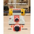 thumbnail image 3 of Pulidora de sobremesa VEVOR 1/2 HP 0-8000 RPM con juego de accesorios, 3 of 9